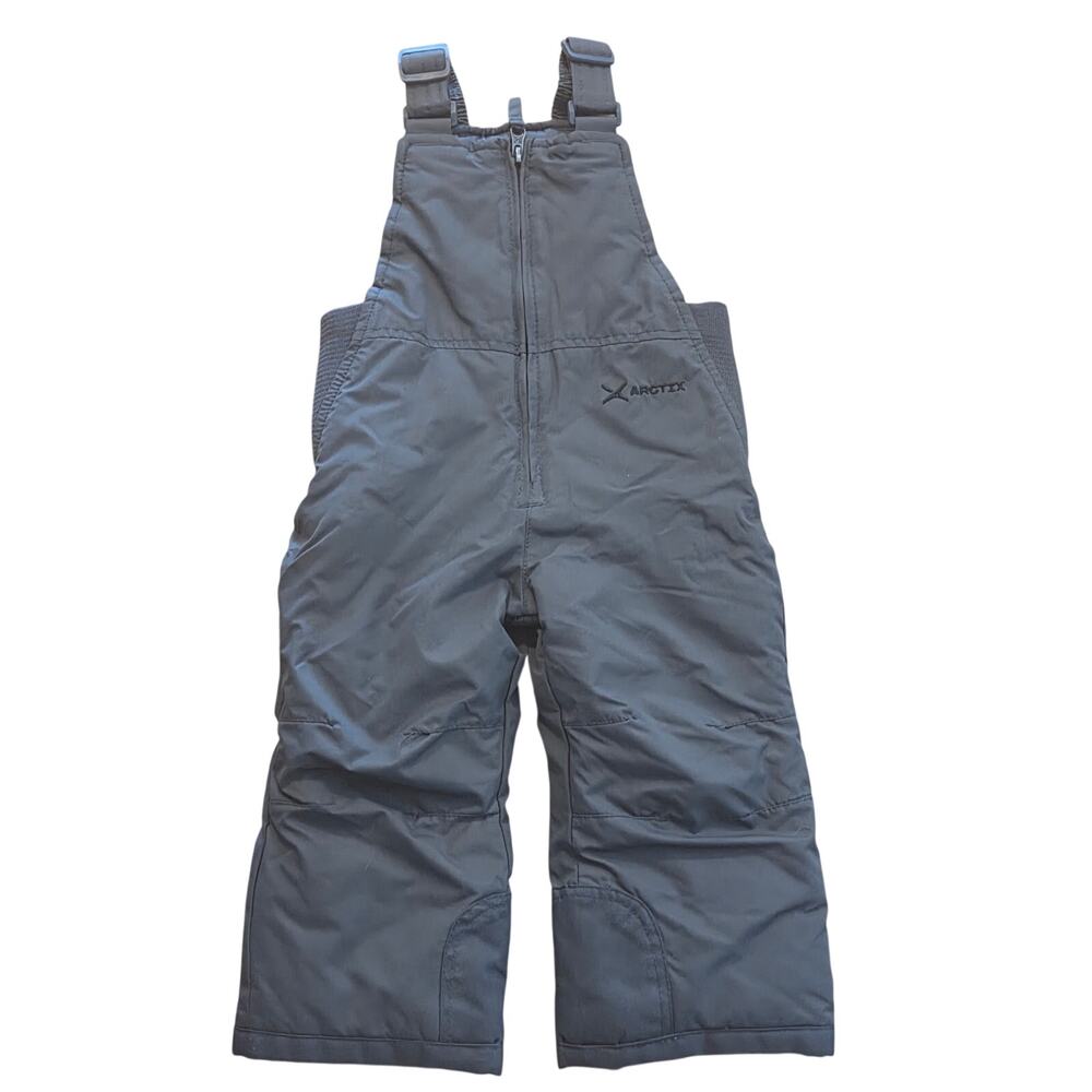 Arctix Kids 2T Insulated Snow Overalls - Grey Winter Gear